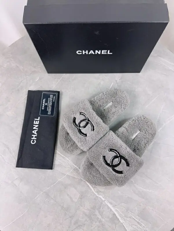 chanel chaussons pour femme s_12453702